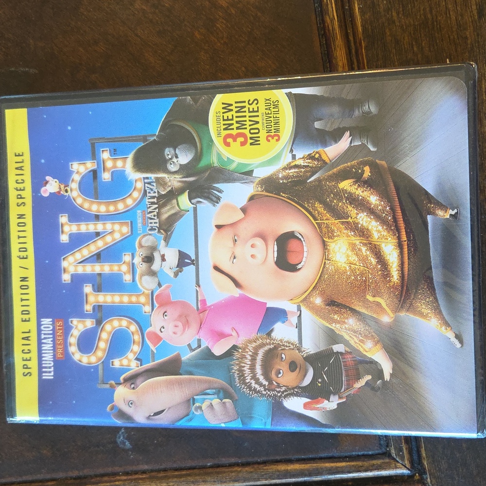 Sing Special Edition DVD Brand New Sealed